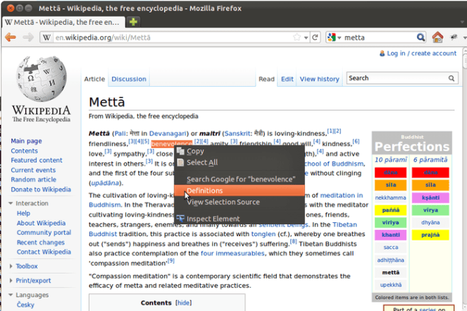 dict for firefox
